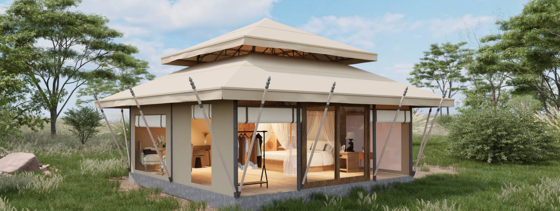 青云谱区户外野奢帐篷